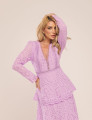 VESTIDO LONGO LAISE PÉROLA LAVANDA