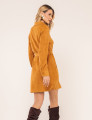CHEMISE SUEDE STELLA CARAMELO