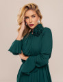 VESTIDO CREPE BELLE VERDE