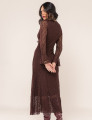 VESTIDO EM RENDA SABRINA CAFÉ