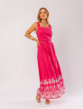 CONJUNTO DE ALGODÃO COM SAIA BORDADA PAMELA PINK