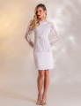 VESTIDO RENDA ESTEFANY OFF WHITE