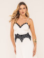 VESTIDO DE ALÇA ISABELA OFF WHITE