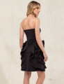 Vestido Flores Duplas Ariana Preto