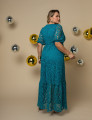 VESTIDO HELENA PLUS AZUL
