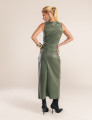 CONJUNTO COURO PU SAVANA VERDE OLIVA