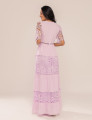 VESTIDO LONGO EM RENDA EMMA LAVANDA