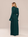 VESTIDO CREPE BELLE VERDE