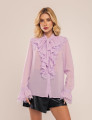 CAMISA BABADOS NOIR LAVANDA
