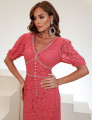 Vestido Renda Strass Fernanda Rosa