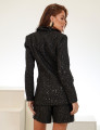 Conjunto Alfaiataria Tweed Alessia Preto