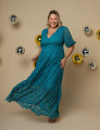 VESTIDO HELENA PLUS AZUL