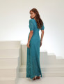 Vestido Renda Strass Fernanda Azul