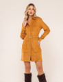 CHEMISE SUEDE STELLA CARAMELO