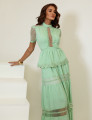 Vestido Detalhe Tule Miranda Verde