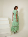 Vestido Detalhe Tule Miranda Verde