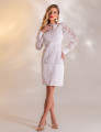 VESTIDO RENDA ESTEFANY OFF WHITE