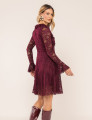 VESTIDO EM RENDA LAVÍNIA VINHO