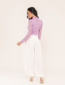 BLUSA EM RENDA EMANUELLE LAVANDA