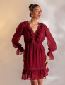 VESTIDO CURTO JULIANA VINHO