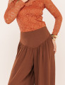 CALÇA ALADIM DANIELA MARROM