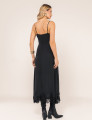 VESTIDO DE ALÇA ISABELA PRETO