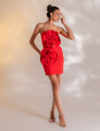 Vestido Tomara que caia Olívia Vermelho