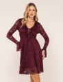 VESTIDO EM RENDA LAVÍNIA VINHO