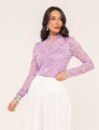 BLUSA EM RENDA EMANUELLE LAVANDA