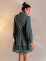 VESTIDO CURTO GUIPIR ISADORA VERDE