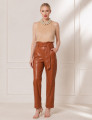 CALÇA CIGARRETE COM TACHINHAS ELISA CARAMELO