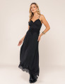VESTIDO DE ALÇA ISABELA PRETO