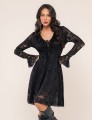 VESTIDO EM RENDA LAVÍNIA PRETO