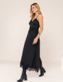 VESTIDO DE ALÇA ISABELA PRETO