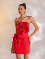 Vestido Tomara que caia Olívia Vermelho