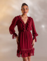 VESTIDO CURTO JULIANA VINHO