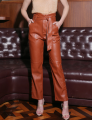 CALÇA CIGARRETE COM TACHINHAS ELISA CARAMELO