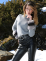 BLUSA TRICOT LEONA CINZA