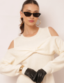VESTIDO TRICOT DOVE OFF WHITE