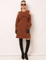 VESTIDO TRICOT DOVE MARROM