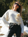 BLUSA FLORES FLORENCE OFF WHITE