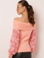 BLUSA OMBRO A OMBRO ZOE ROSA