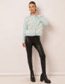 CARDIGAN FLORES CLEMENTINE AZUL
