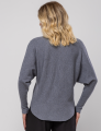 BLUSA AMPLA ANGEL CINZA