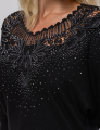 BLUSA AMPLA ANGEL PRETA