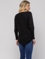 BLUSA AMPLA ANGEL PRETA