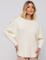 BLUSA AMPLA LUA OFF WHITE