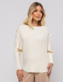 BLUSA AMPLA LUA OFF WHITE