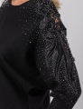 BLUSA AMPLA LUA PRETA
