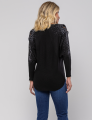 BLUSA AMPLA LUA PRETA